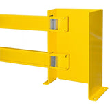 BLACK-BULL-racking-end-frame-protectors-b-warehouse-pallet-rack-heavy-duty-galvanised-steel-industrial-commercial-factories-durable-protective-safety-forklift-plant-machinery-adjustable-width-manufacturing-units-distribution-depots-powder-coated