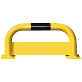 black-bull-steel-protection-guards-under-run-protection-factories-yellow-black-hot-dip-galvanised-indoor-outdoor-powder-coated-industrial-warehouse-heavy-duty-metal-wall-corner-high-impact-safety-guards-bolt-down-surface-mount-high-visibility-durable-impact-protection