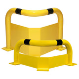 black-bull-steel-corner-protection-guards-under-run-protection-factories-yellow-black-hot-dip-galvanised-indoor-outdoor-powder-coated-industrial-warehouse-heavy-duty-metal-wall-corner-high-impact-safety-guards-bolt-down-surface-mount-high-visibility-durable-impact-protection