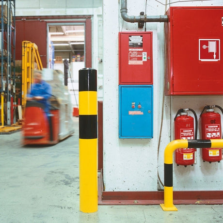 Black & Yellow Bollards