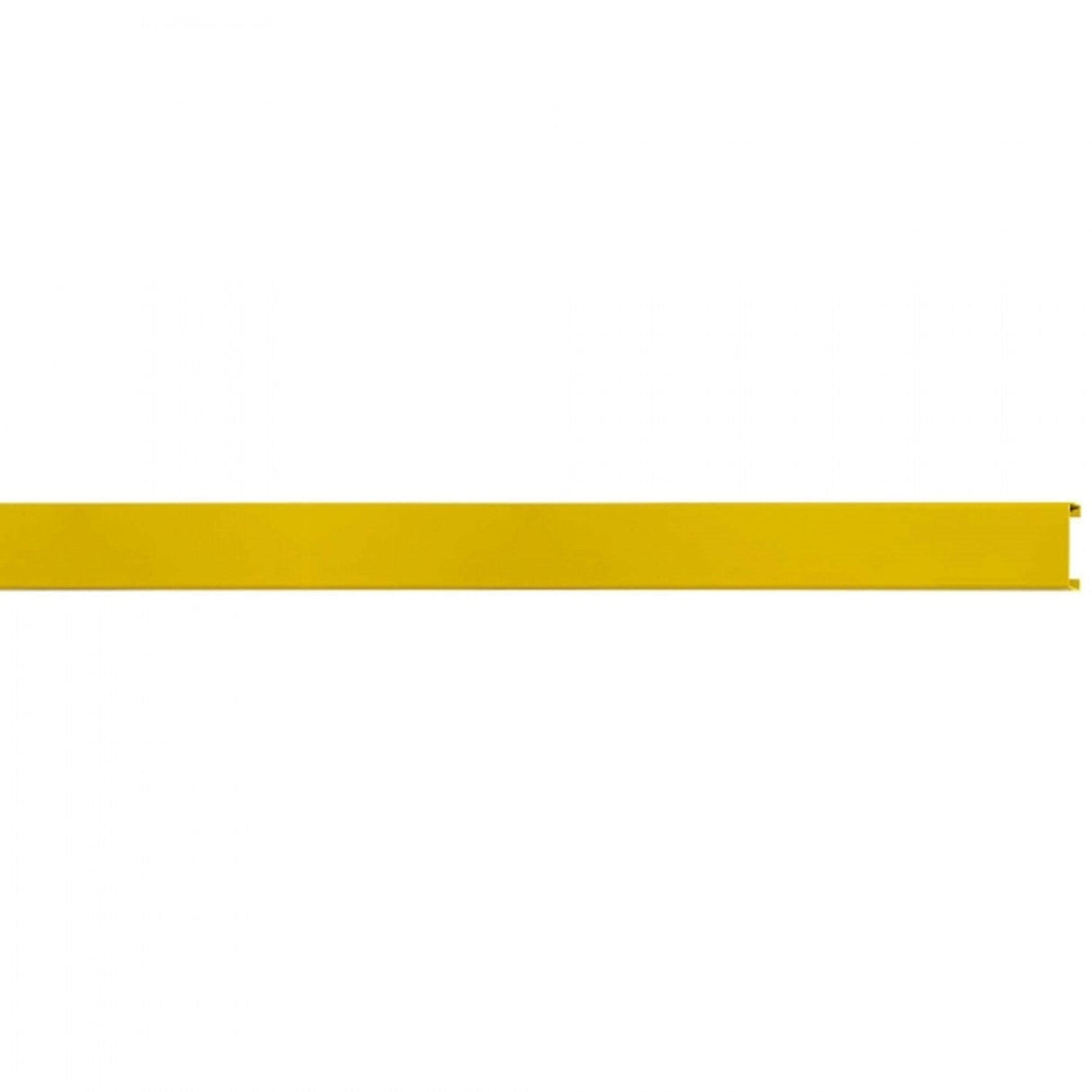 Black-bull-lateral-rail-low-level-impact-guard-rails-indoor-outdoor-use-powder-coated-hot-dip-galvanised-yellow-high-visibility-steel-protection-safety-warehouse-industrial-barrier-beam-factories-parking-workplace-forklift-crash-bollard-commercial-depots-factories-hazard