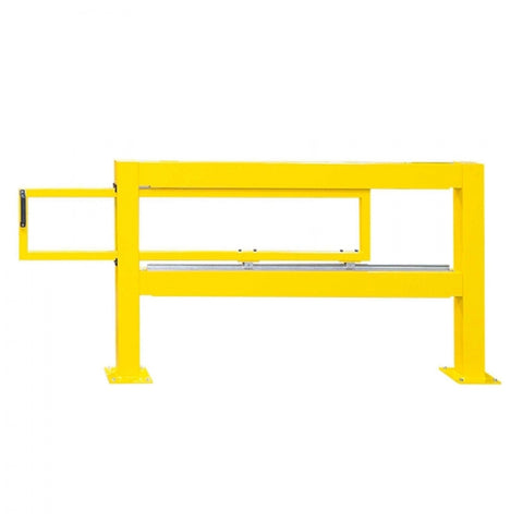 BLACK-BULL-impact-railing-gate-for-MD-HD-railings-safety-protective-durable-high-visibility-yellow-industrial-sliding-barrier-medium-heavy-duty-steel-warehouse-factory-depots-workplace-caution-impact-protector-guard