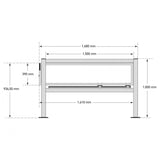 BLACK-BULL-impact-railing-gate-for-MD-HD-railings-safety-protective-durable-high-visibility-yellow-industrial-sliding-barrier-medium-heavy-duty-steel-warehouse-factory-depots-workplace-caution-impact-protector-guard