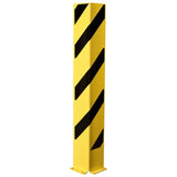 black-bull-right-angle-heavy-duty-pallet-racking-corner-protectors-forklift-damage-prevention-impact-resistant-building-doorway-protection-high-visibility-powder-coated-yellow-industrial-warehouse-safety-black-top-grade-steel-machine-guards-partitions-mezzanine-support-columns-racking-uprights-DIN-4844-Safety Guidelines