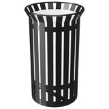 Heavy Duty Flared Top Steel Litter Bin