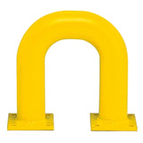 black-bull-steel-protection-guards-1200mm-yellow-black-hot-dip-galvanised-indoor-outdoor-powder-coated-industrial-warehouse-heavy-duty-metal-wall-corner-high-impact-safety-guards-bolt-down-surface-mount-high-visibility-durable-impact-protection