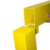 Heavy Duty Impact Protection Railing System - Yellow Lateral Rails