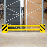 BLACK-BULL-racking-end-frame-protectors-b-warehouse-pallet-rack-heavy-duty-galvanised-steel-industrial-commercial-factories-durable-protective-safety-forklift-plant-machinery-adjustable-width-manufacturing-units-distribution-depots-powder-coated