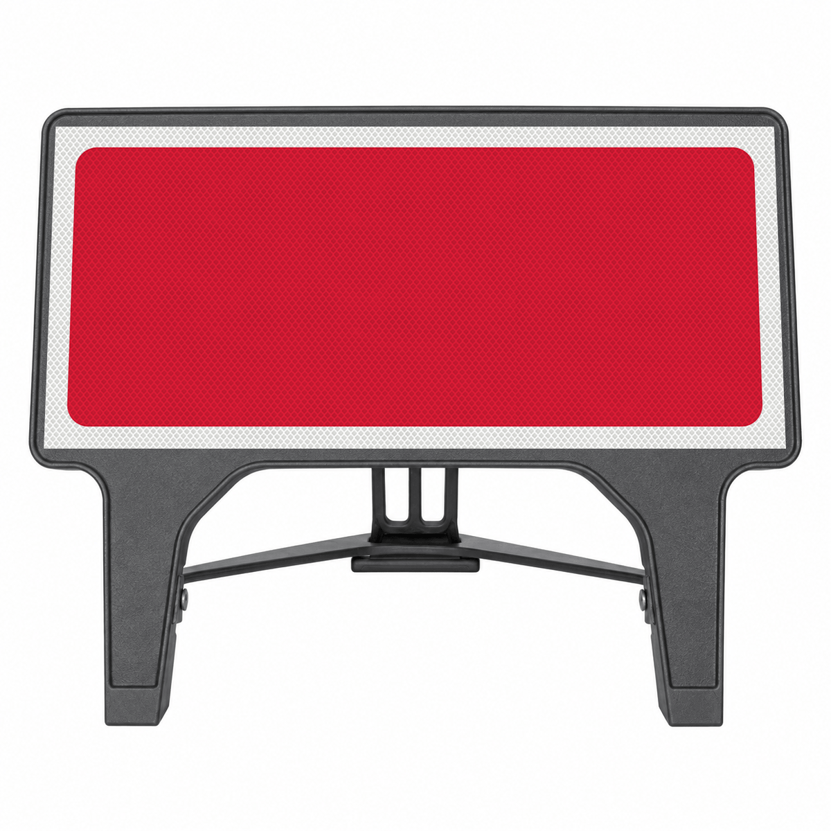 Blank Red/White 1050 x 450mm Q-Sign