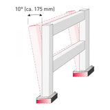 BLACK-BULL-FLEX-impact-protection-system-hybrid-steel-plastic-flexible-railing-system-shock-absorbant-high-visibility-black-yellow-hot-dip-galvanised-powder-coated-modular-indoor-outdoor-traffic-lanes-forklift-pedestrian-safety-industrial-factories-plant-machinery