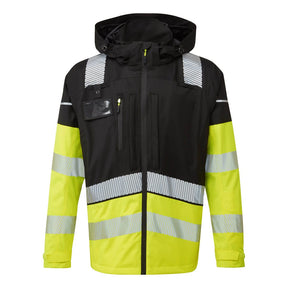 Portwest BX323 Waterproof Ultimate Modular Hi-Vis 3-in-1 Rain Jacket