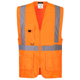 Portwest C357 Class 2 Hi-Vis Tablet Pocket Executive Vest