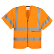 Portwest C372 Class 2 Hi-Vis Band and Brace Zip Vest S/S