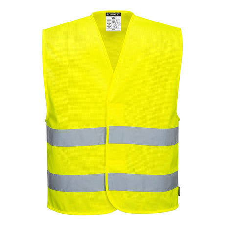 Portwest C374 Class 2 Hi-Vis Mesh Two Band Vest
