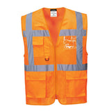 Portwest C376 Class 2 Athens Hi-Vis Mesh Executive Vest