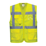Portwest C376 Class 2 Athens Hi-Vis Mesh Executive Vest