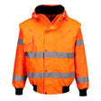 Portwest C467 Class 3 Hi-Vis 3-in-1 Bomber Jacket