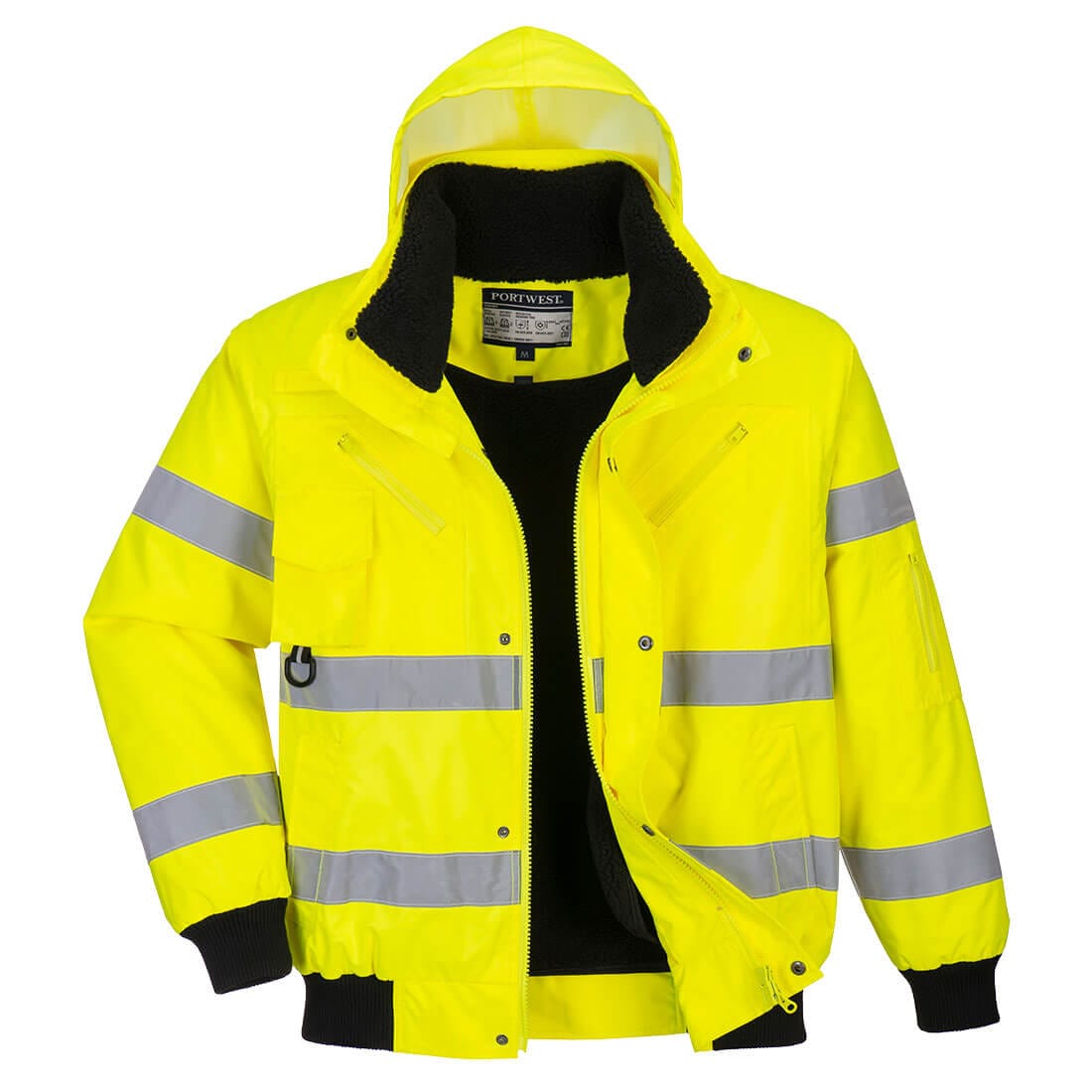 Portwest C467 Class 3 Hi-Vis 3-in-1 Bomber Jacket