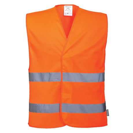 Portwest C474 Class 2 Hi-Vis Two Band Vest