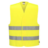 Portwest C474 Class 2 Hi-Vis Two Band Vest
