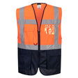 Portwest C476 Warsaw Hi-Vis Contrast Executive Vest