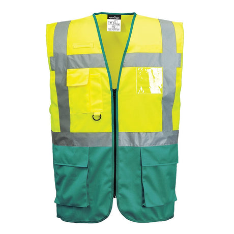 Portwest C476 Warsaw Hi-Vis Contrast Executive Vest