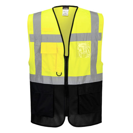 Portwest C476 Warsaw Hi-Vis Contrast Executive Vest