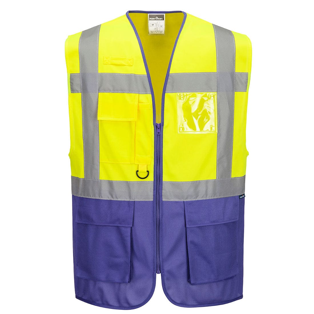 Portwest C476 Warsaw Hi-Vis Contrast Executive Vest