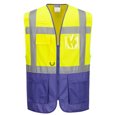 Portwest C476 Warsaw Hi-Vis Contrast Executive Vest