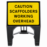Caution Scaffolders Working Overhead 600 x 450mm Q-Sign