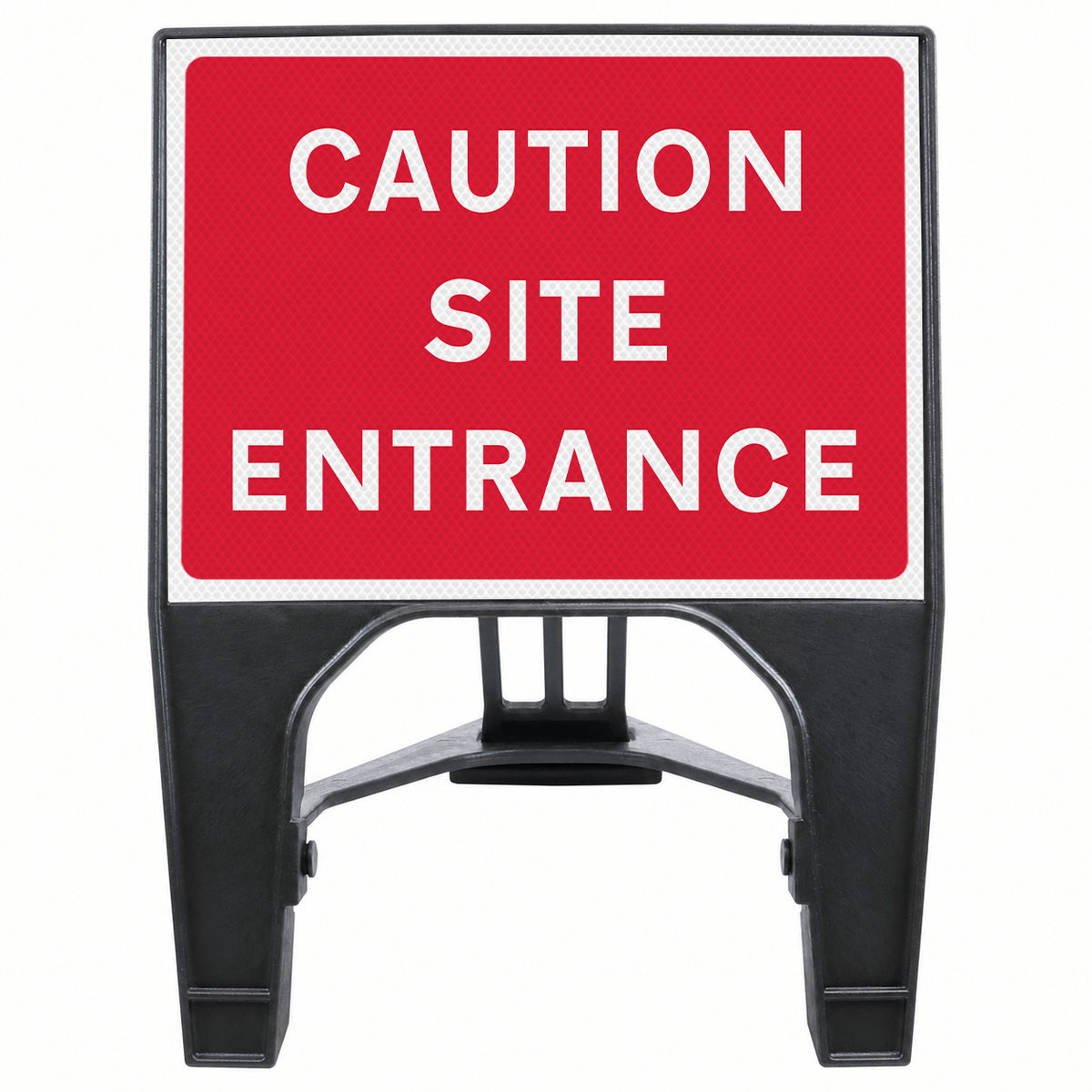 Caution Site Entrance 600 x 450mm Q-Sign