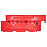 CityWall-1-metre-water-filled-traffic-barrier-road-safety-hook-eye-connector-vehicle-pedestrian-portable-temporary-barriers-construction-recyclable-HDPE-custom-colours-doubletop-fence-hoarding-durable-impact-resistant-crowd-control-red-white-plastic-heavy-sand-fillable