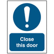 close-this-door-sign-safety-extinguisher-signage-fire-evacuation-escape-hazard-identify-locate-instruct-alarm-prevention-regulations-compliance-gear-self-adhesive-rigid-PVC-foam-high-impact-polystyrene-photoluminescent-polycarbonate