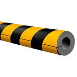 curvature-pipe-impact-foam-with-slot-protection-profiles-high-visibility-warning-safety-cushioning-protection-injury-prevention-self-adhesive-magnetic-warehouse-industrial-forklift-padding-heavy-duty-durable-racking-machinery-vehicles-trolleys-columns-hospitals-labs-production-areas