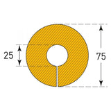 Pipe Impact Protection Foam with Slot