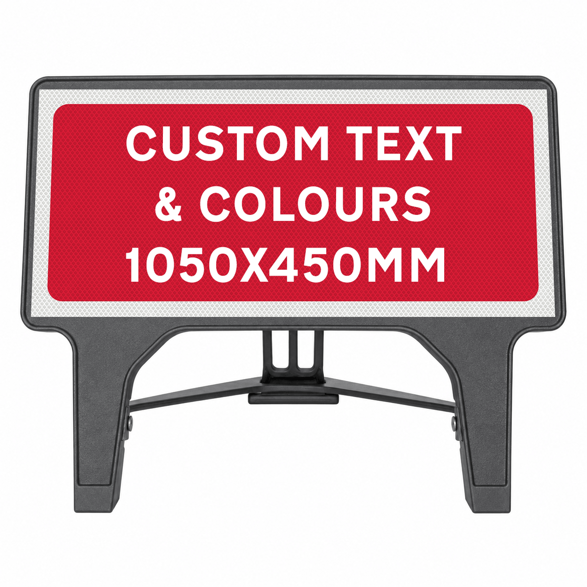 Custom 1050 x 450mm Q-Sign