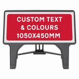 Custom 1050 x 450mm Q-Sign