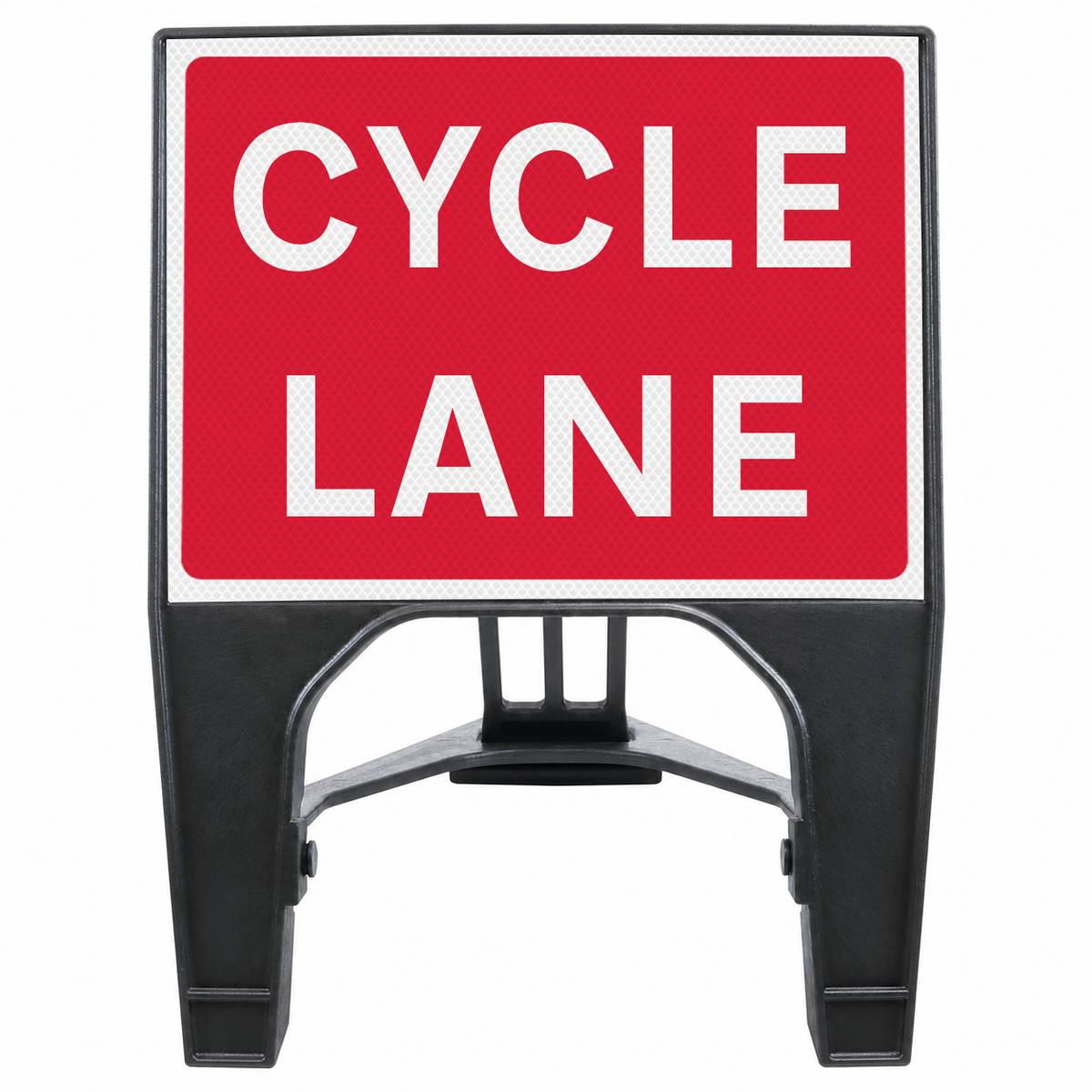 Cycle Lane 600 x 450mm Q-Sign