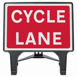 Cycle Lane 1050x750mm Road Sign