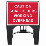 Caution Scaffolders Working Overhead 600 x 450mm Q-Sign