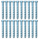 M14/16 x 130 Hexagon Head Zinc Plated Screw Bolt Anchor