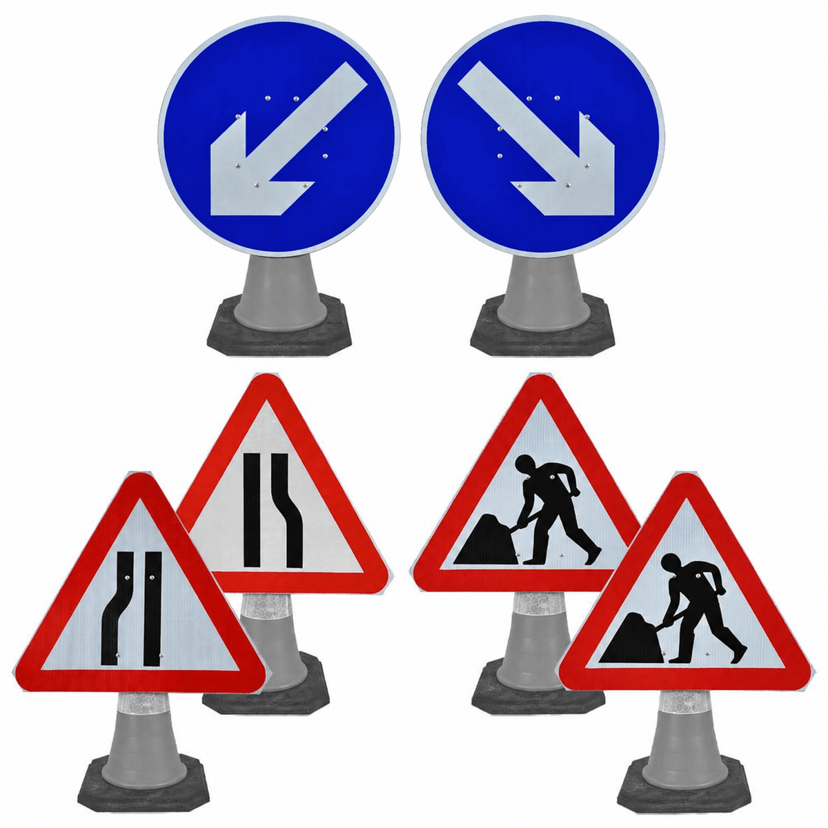 Roadwork Chapter 8 Cone Sign Bundle