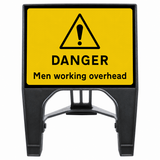 Danger Men Working Overhead 600 x 450mm Q-Sign