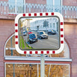 Condensation Resistant Traffic Mirror