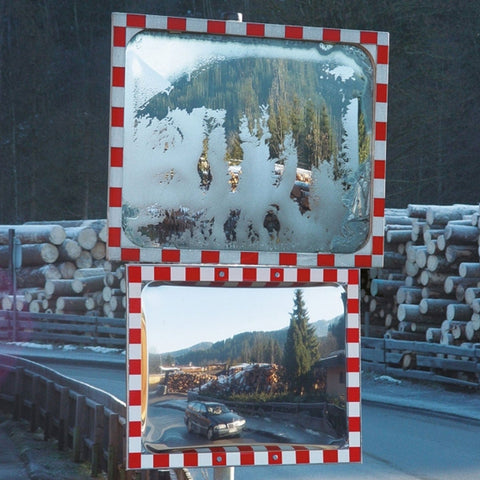 Condensation Resistant Traffic Mirror