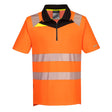 Portwest DX412 Class 2 DX4 Hi-Vis Zip Polo Shirt S/S