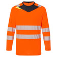 Portwest DX416 Class 2 DX4 Hi-Vis T-Shirt L/S