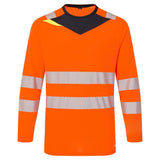 Portwest DX416 Class 2 DX4 Hi-Vis T-Shirt L/S