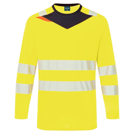 Portwest DX416 Class 2 DX4 Hi-Vis T-Shirt L/S