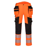 Portwest DX442 Class 2 DX4 Hi-Vis Detachable Holster Pocket Trousers
